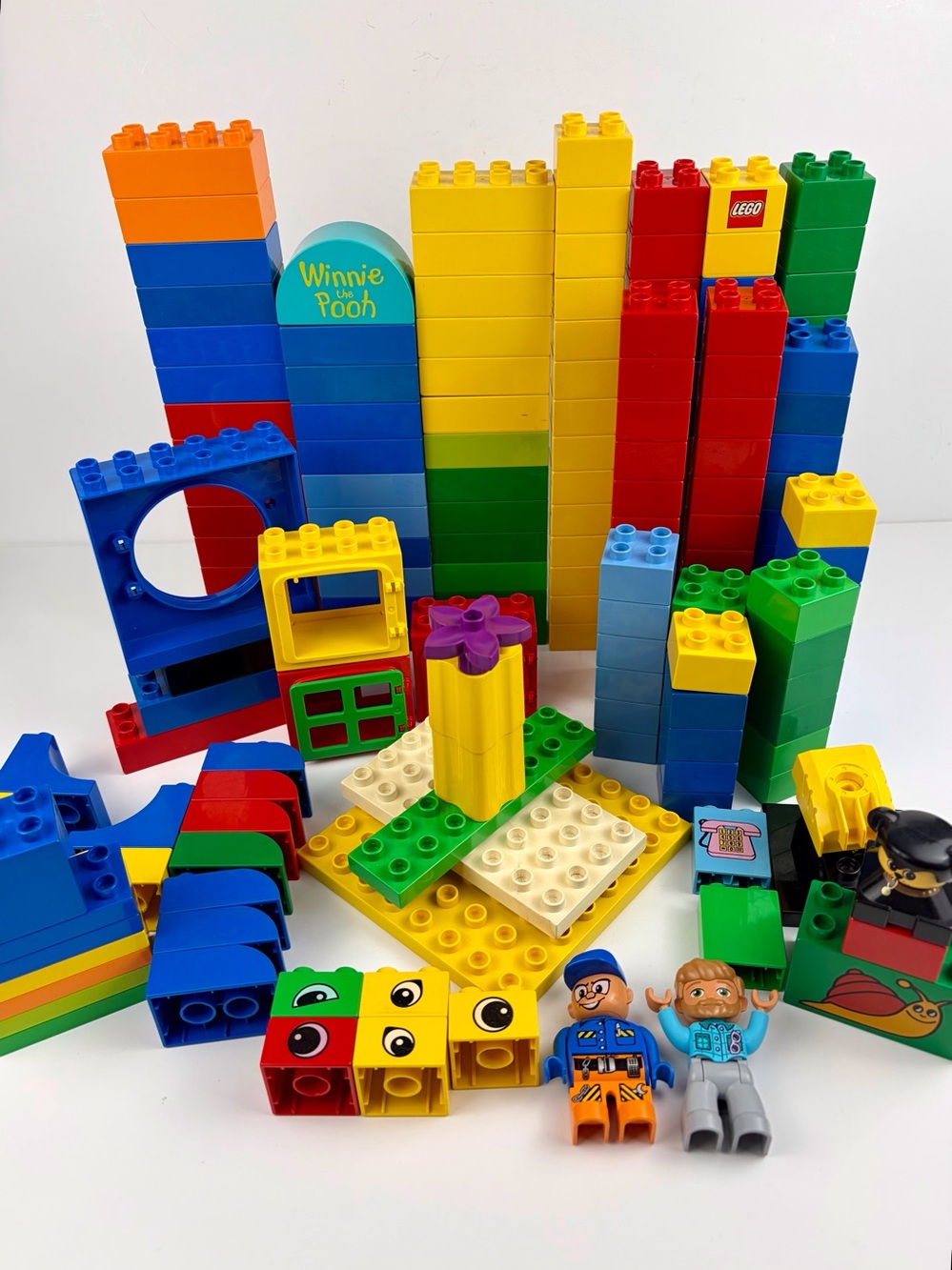 LEGO DUPO Mixed Lot 1.82 Kg/4 lb Vintage Preschool Building Toy Incomplete Sets